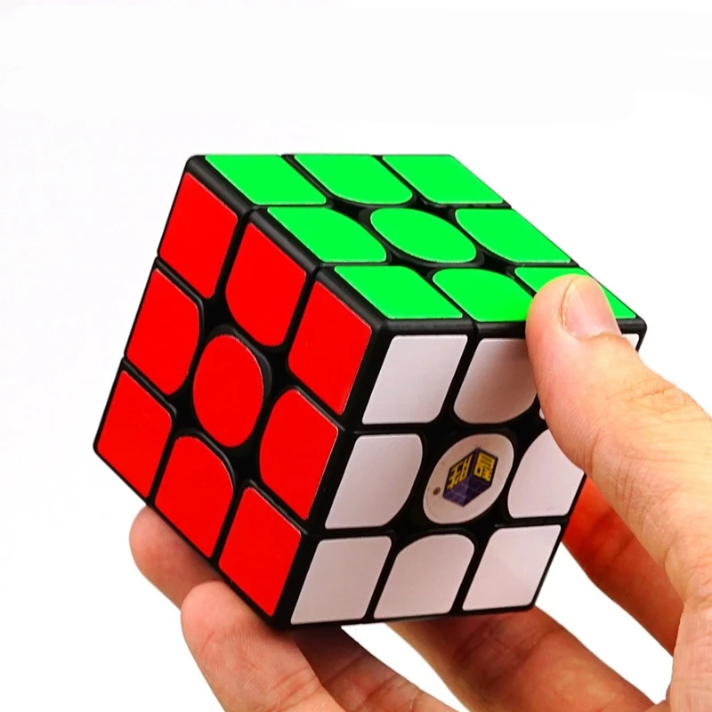 Оптовые закупки ссылка 10 шт. Yuxin маленький магический куб, 3x3 черный кубик без залипаний 3x3x3, Cubo Magico Профессиональный Скорость куб игрушка-головоломка