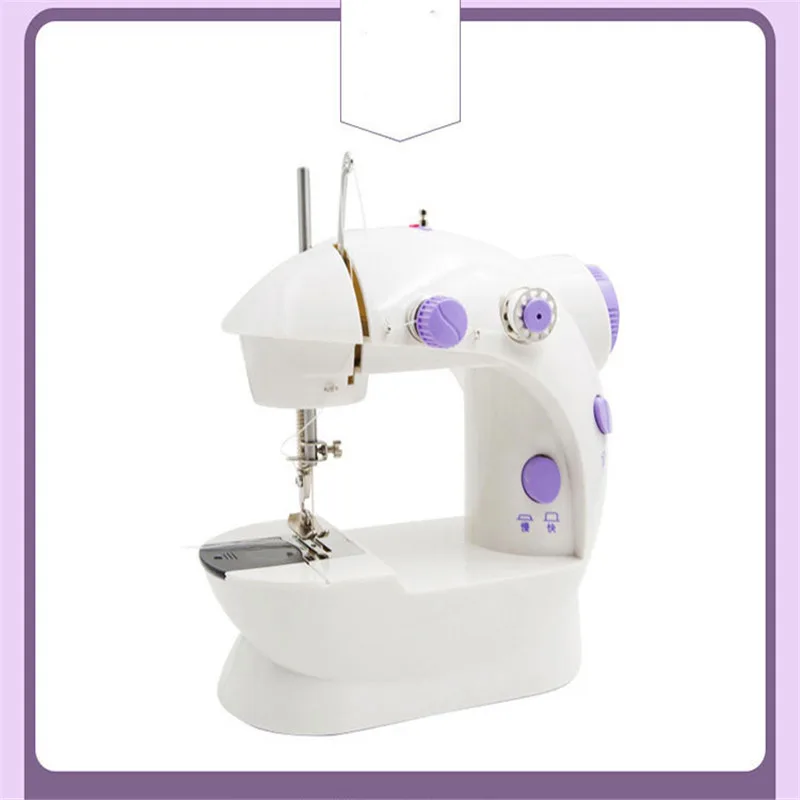 Электрическая мини швейная машинка портативная электрическая для ремесленных
