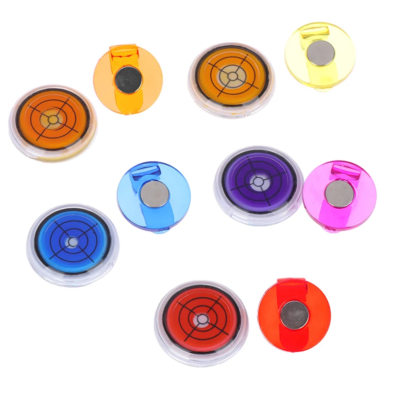 Полезная Гольф наклонная установка уровня чтения Шляпа Клип Спорт на открытом