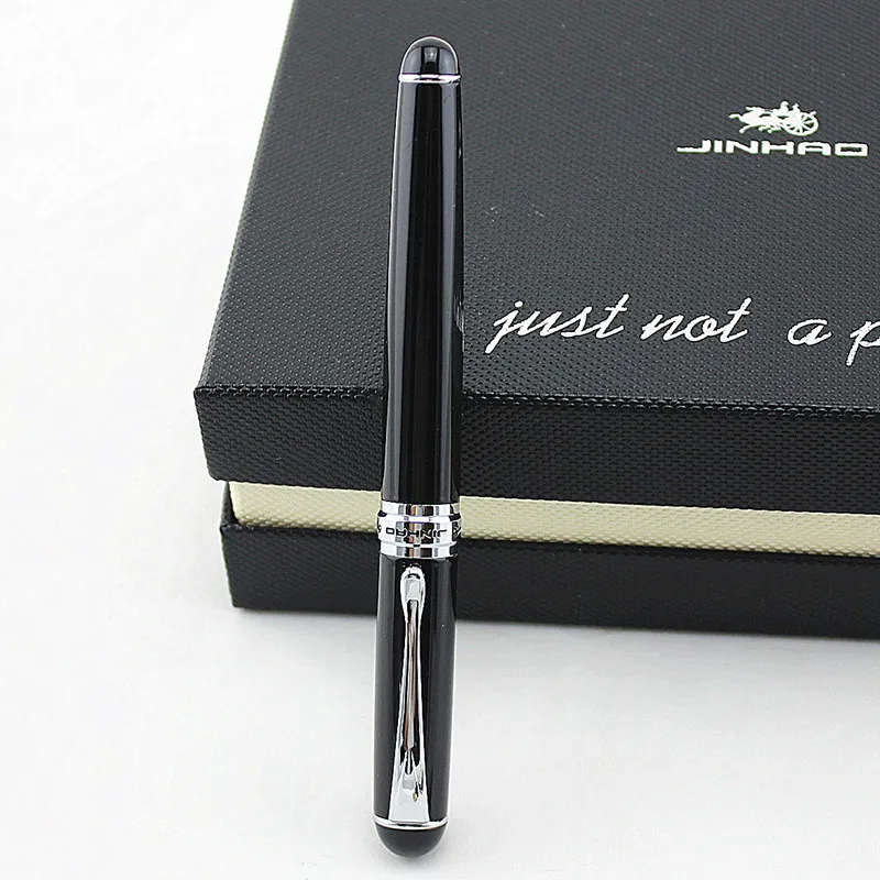 Noble JINHAO X750 перьевая ручка всего 12 цветов с подарочной ручкой коробка толстая