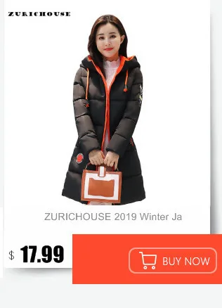 ZURICHOUSE, зимнее женское пальто, длинная куртка с капюшоном, меховой воротник, теплые парки, Женская мода размера плюс, тонкая стеганая куртка