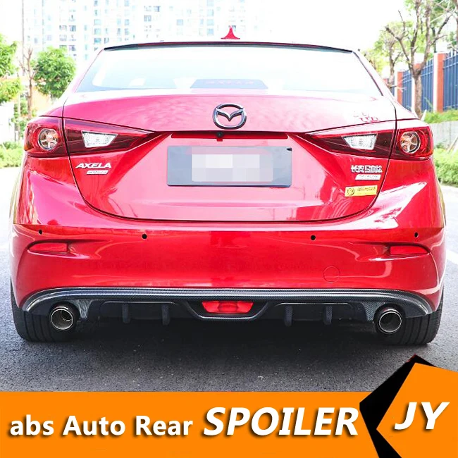 Диффузор для заднего бампера Mazda 3 Axela ABS 2017-2019 SC | Автомобили и мотоциклы