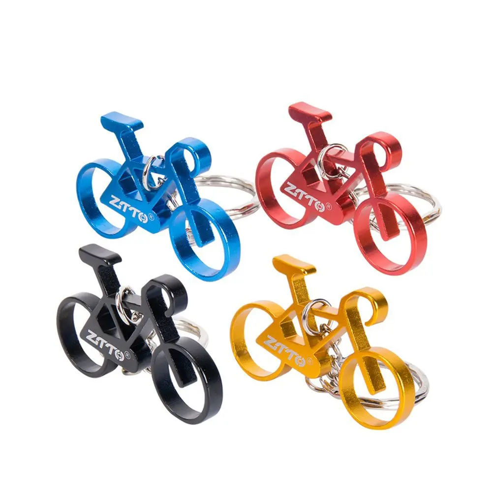 Открытый маленький размер алюминиевый сплав модель велосипеда форма брелок