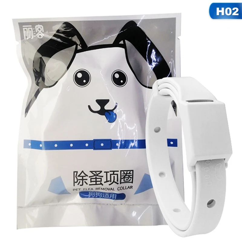 

Adjustable Cat & Dog Collar Flea & Tick Prevention Pet Collar Pest Control Protect Rubber Flea Killer Collar Pet Accessories