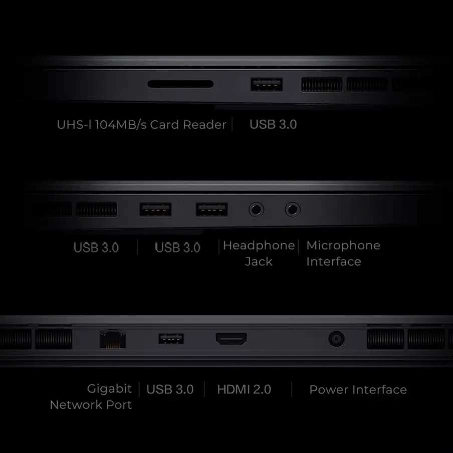 Игровой ноутбук Xiaomi Mi 15 6 дюймов i5-9300H GTX1660Ti 8 Гб DDR4 + 512 ГБ SSD 144 Гц 72% NTSC цветная