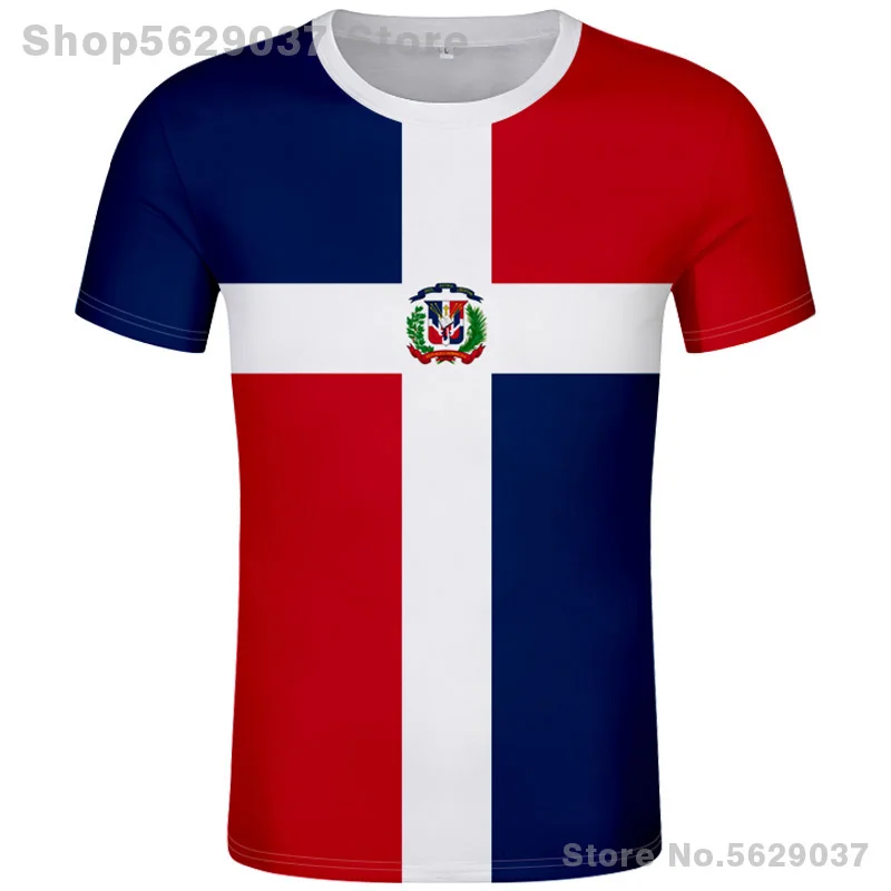 

DOMINICA t shirt logo free custom name number dma t-shirt nation flag spanish Dominican Dominicana republic print photo clothing