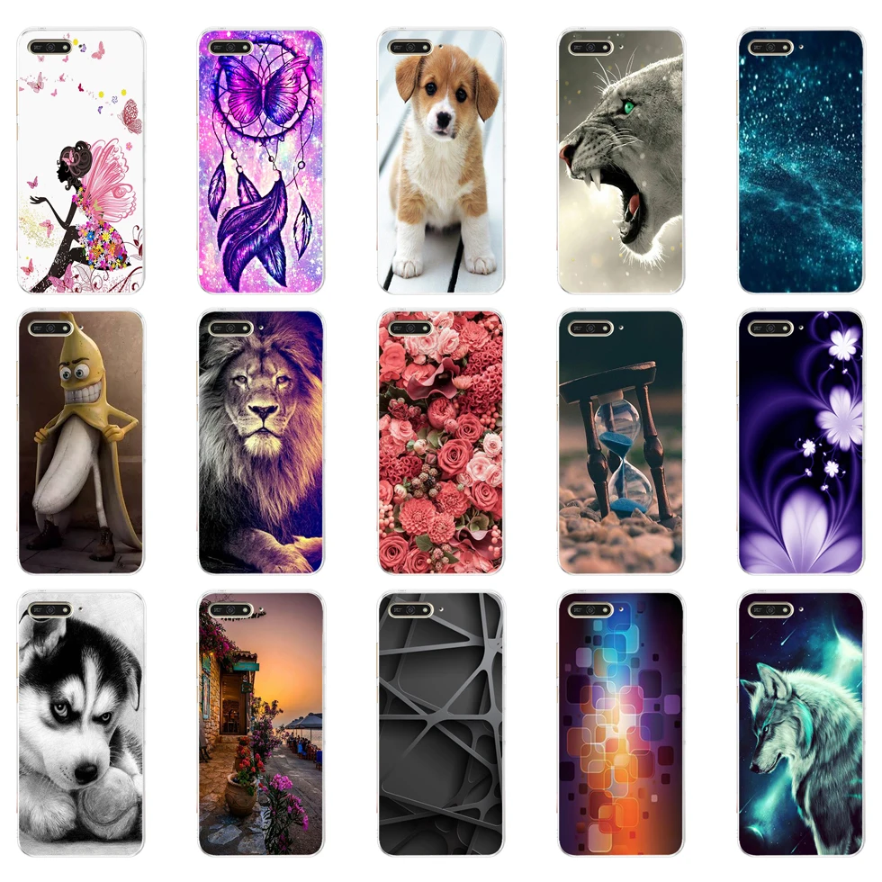 For Huawei Honor 7A 5.7"inch AUM-L29 Case Soft Silicon TPU Phone Back cover 360 Protective Case For Huawei Honor7A case 1