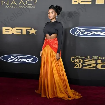 Женская Длинная атласная юбка длинная в пол Южно-африканском стиле макси для дня