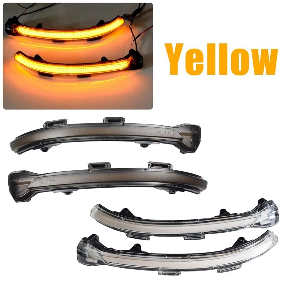 

2pcs Turn Signal Lights Set Dynamic Led Side Mirror Sequential Turn Signal Lamps for Volkswagen for VW Golf 7 2012-2018