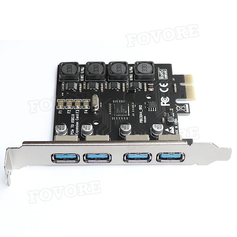 PCI Express 4 USB 3 0 карта PCI-e к внешнему порту USB3.0 Конвертор NEC D720201 pcie без внешнего