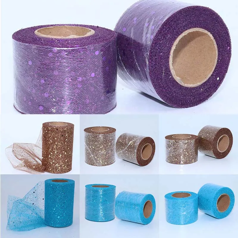 Блестящая ткань для платья-пачки 25 ярдов | Дом и сад