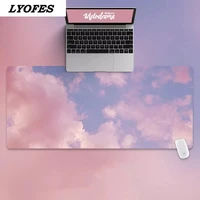 cute mouse pad gaming deskpad for office home gamer 80x30 90x40 large writing desk mats laptop mouse mat kawaii mouse pad