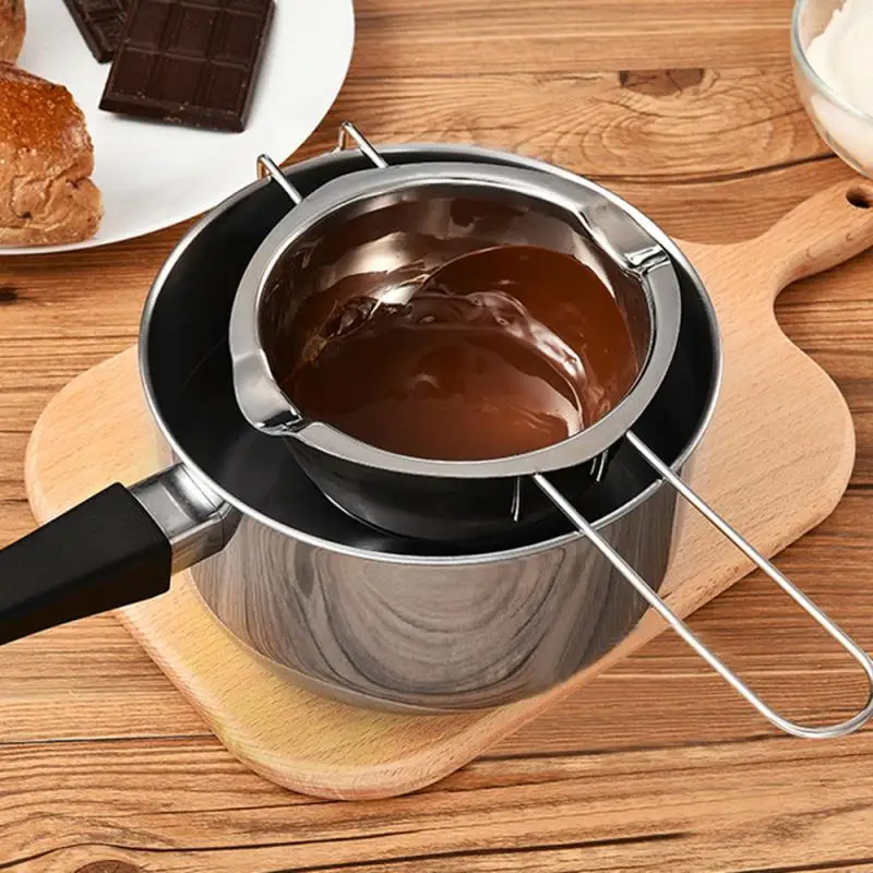 

Multi-functional 304 Material Stainless Steel Chocolate Butter Milk Melting Pot & Digital Thermometer BBQ Grill Meat Dropship
