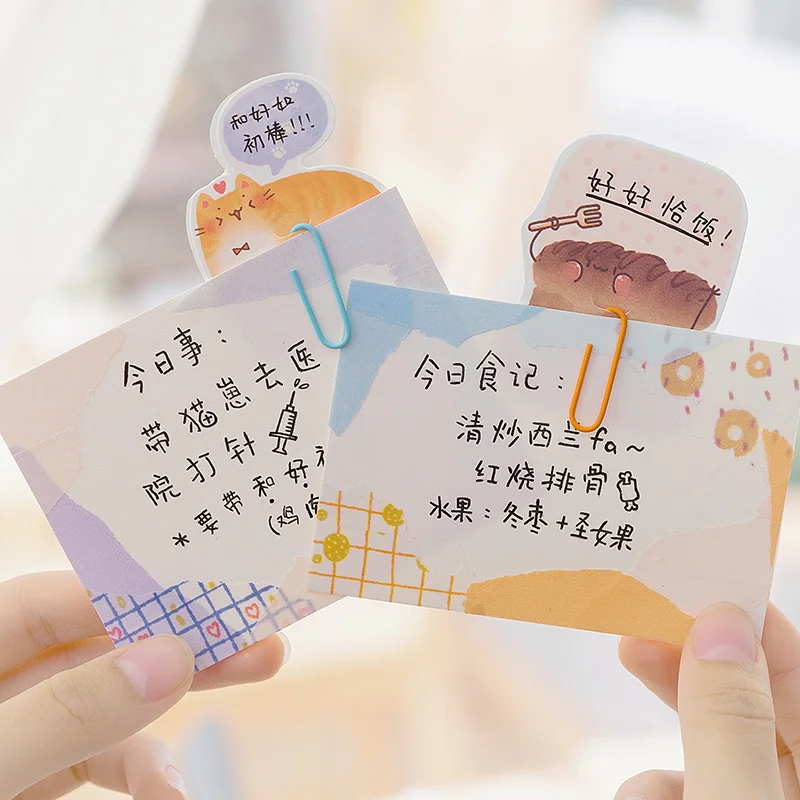 6 компл./лот удобный зажим для бумаги серии декоративные планировщик бумажный