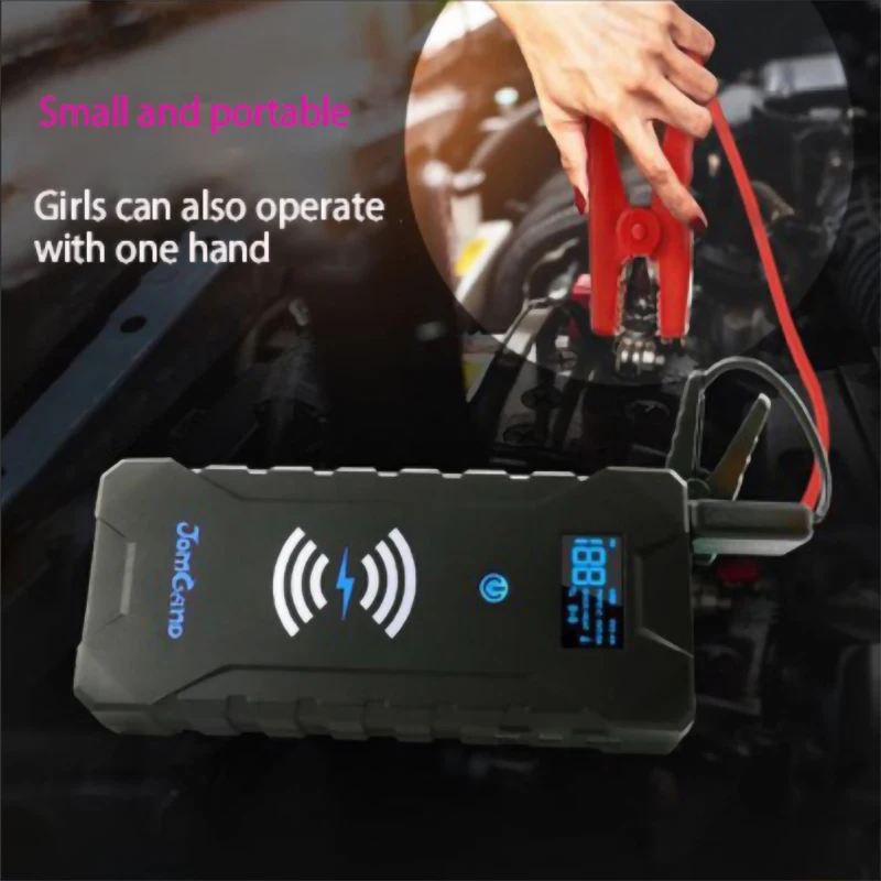

22000mAh OEING Car Jump Starter A1 2000A Starting Device Wireless Power Bank Car Battery Starter Launcher for Car Booster