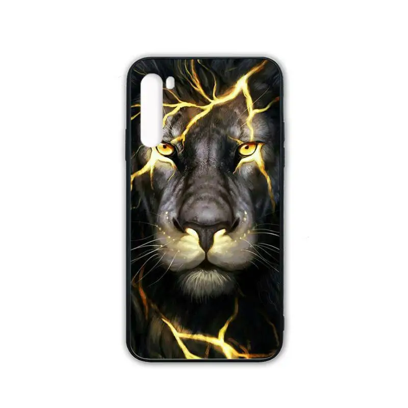 

Lion Alpha Male mobile phone case cover for xiaomi redmi 4X 5 plus 6 6A 7 7A 8 8A 9 note 4 8 T 9 pro max funda
