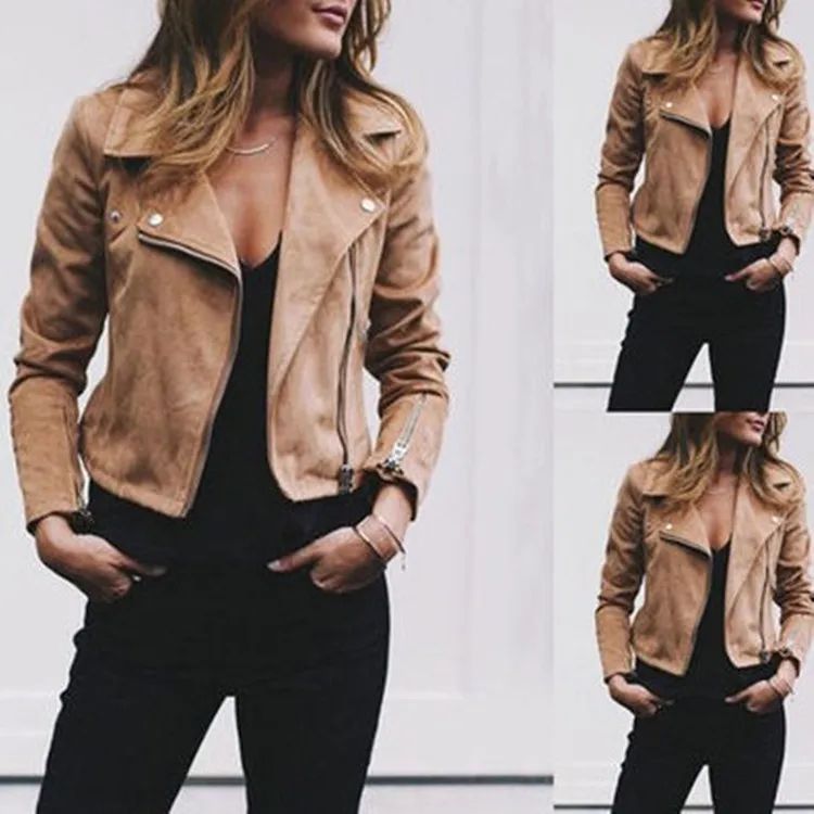 Горячая Распродажа 2019 весенне-осенняя Новая женская куртка 6 цветов теплая