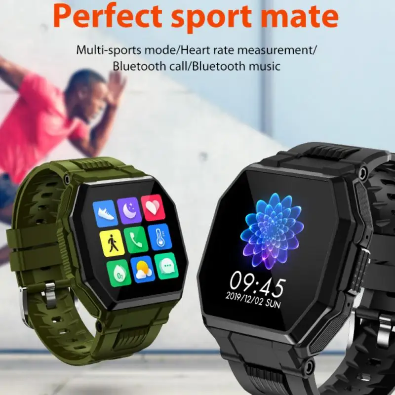 

Смарт-часы с Bluetooth, пульсометром и тонометром