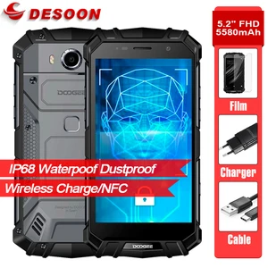 Смартфон Doogee S60 Lite, 5,2 дюйма, FHD, IP68, 5580 мАч, 12 В2 А, 4 + 32 ГБ