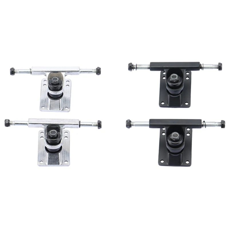 

2Pc Skateboard Trucks Aluminium Alloy 95A Bushing 3.25 INCH for Mini Cruise Single Kicktail Skateboard Bracket