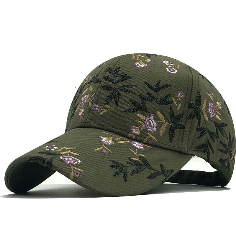 Лидер продаж 100% хлопковая бейсболка для девочки шляпа с цветочной вышивкой