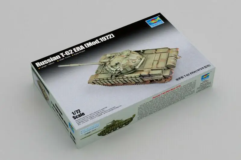 

Набор моделей Trumpeter 07149, 1/72, Russian T-62 ERA (модель)