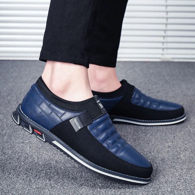 Повседневная модная простая комфортная обувь Износостойкие модельные туфли для