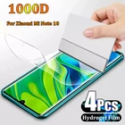 Гидрогелевая пленка Hidrogel для Xiaomi Mi Note 10 Pro lite 12 11 10s, Защитное стекло для экрана Xiomi Redmi Note 11s CC9 Civi 11T, 4 шт.