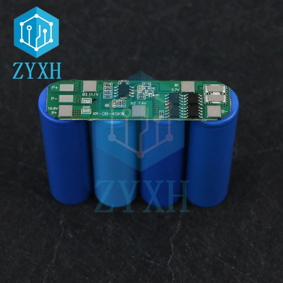 BMS 4S 5A/10A 14 8 V 18650 Защитная плата для зарядки литий-ионной батареи общий порт 2MOS/4MOS