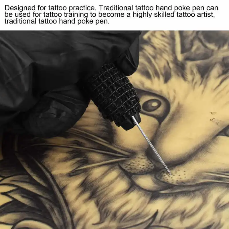 

Tattoo Set 5RL Tattoo Needle Practice Skin Tattoo Hand Poke Pen Tattoo Needles Bandage DIY Tattoo Supply Kit Microblading Kit