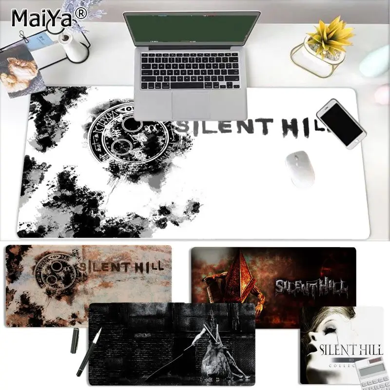 

silent hill Fashion gamer play mats Mousepad Size for Game Keyboard Pad
