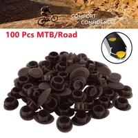 100pcs mtb road bike rim plugs mountain bicycle wheel ring hole plugs durable cycling tire pad washers spacer parts accessories