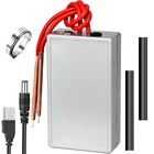 Точечный сварочный аппарат сделай сам, портативный, 6 Зубцов, Регулируемый мини-аппарат для точечной сварки, 18650 батарея, 0,1-0,15 ММ, никелевый лист