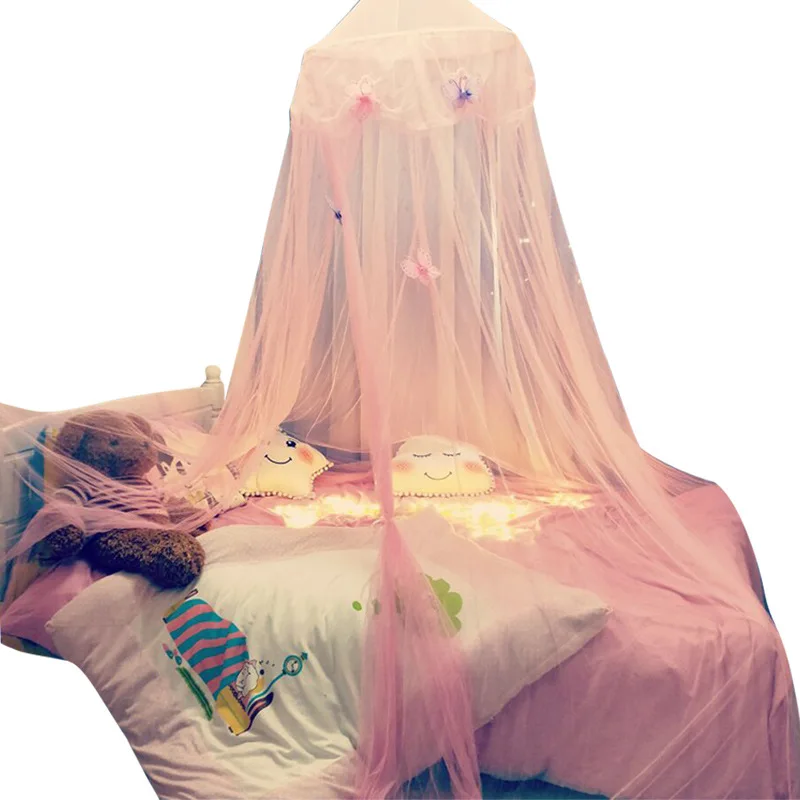 

Hanging Kids Bedding Dome Bed Canopy Mosquito Net Bedcover Curtain Home Bed Decor Baby indoor bed princess tent play house toy