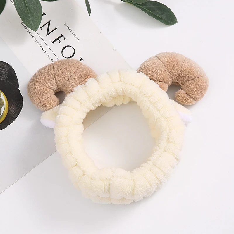 Милая Женская эластичная повязка для волос маска мытья макияжа на голову Детский