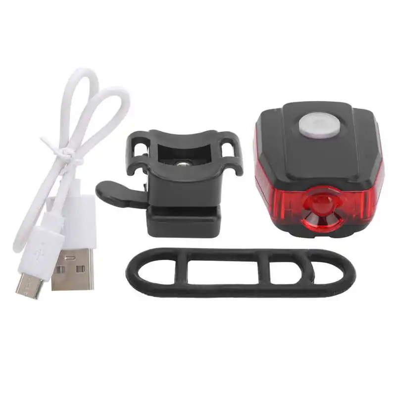 Супер яркий задний фонарь для велосипеда 3 режима USB зарядка предупреждающий