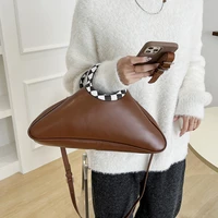 fashion cow leopard crossbody bags for women 2022 designer geometry women handbags brands plaid shoulder bag female clutch tote