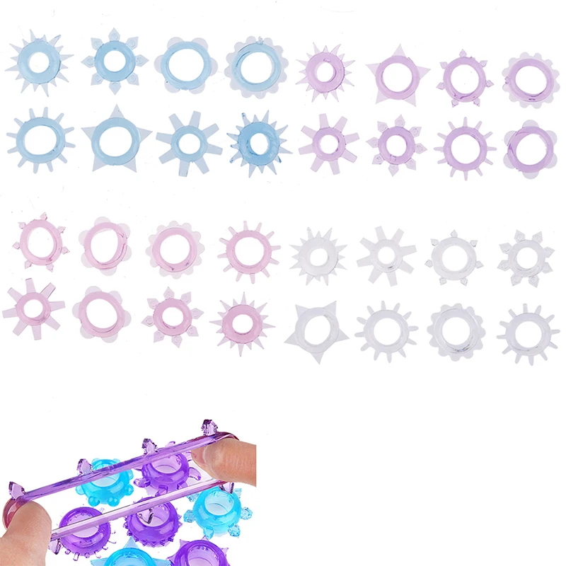 Мужское кольцо для взрослых Секс-игрушки Эластичный Силиконовое пениса мужские