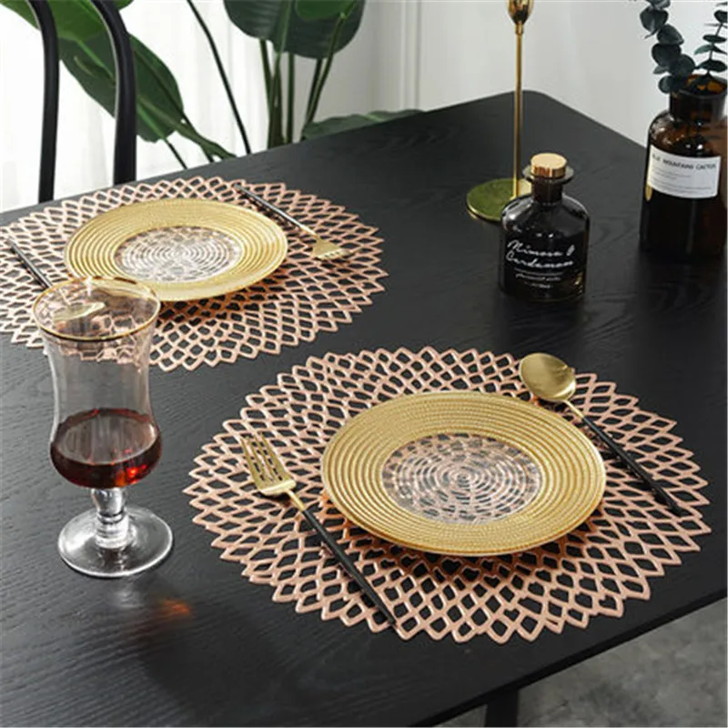 Подстилка для обеденного стола ПВХ пластиковая изоляционная подстилка в стиле