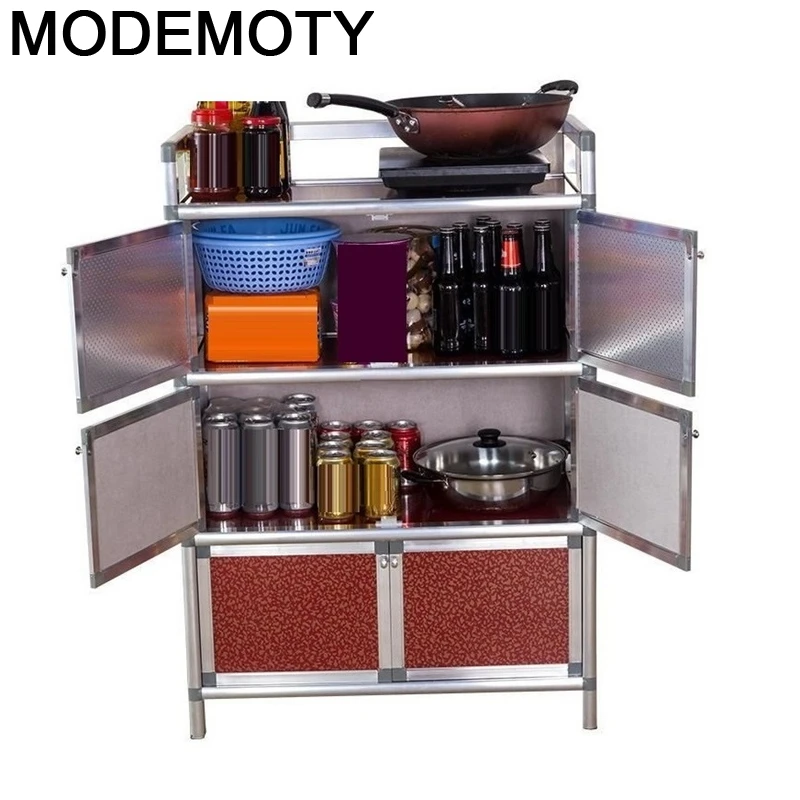 

Sala De Jantar Dolap Kaplama Aparadores Aluminum Alloy Side Tables Mueble Cocina Cabinet Cupboard Kitchen Furniture Sideboard