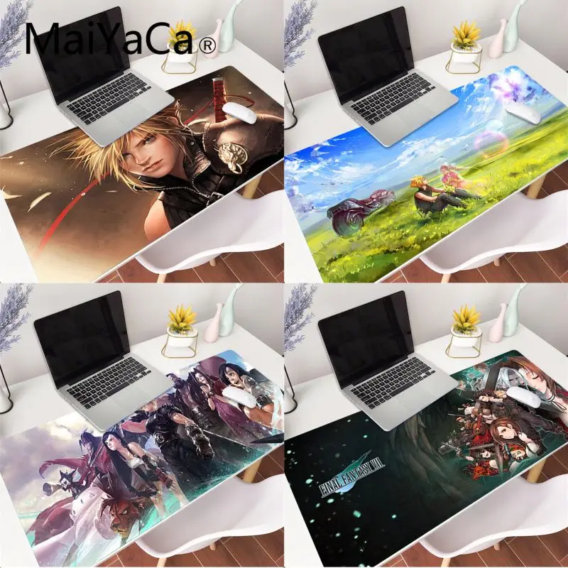 

MaiYaCa Final Fantasy VII уникальный настольный коврик для мыши игровой коврик для мыши геймер большой Deak коврик 800x300 мм для overwatch/cs go
