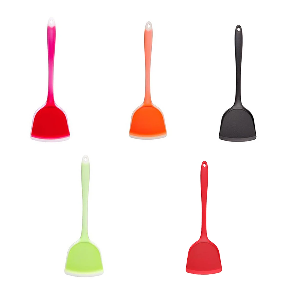 Новинка 2019 домашний силиконовый шпатель встроенный для пищевых продуктов