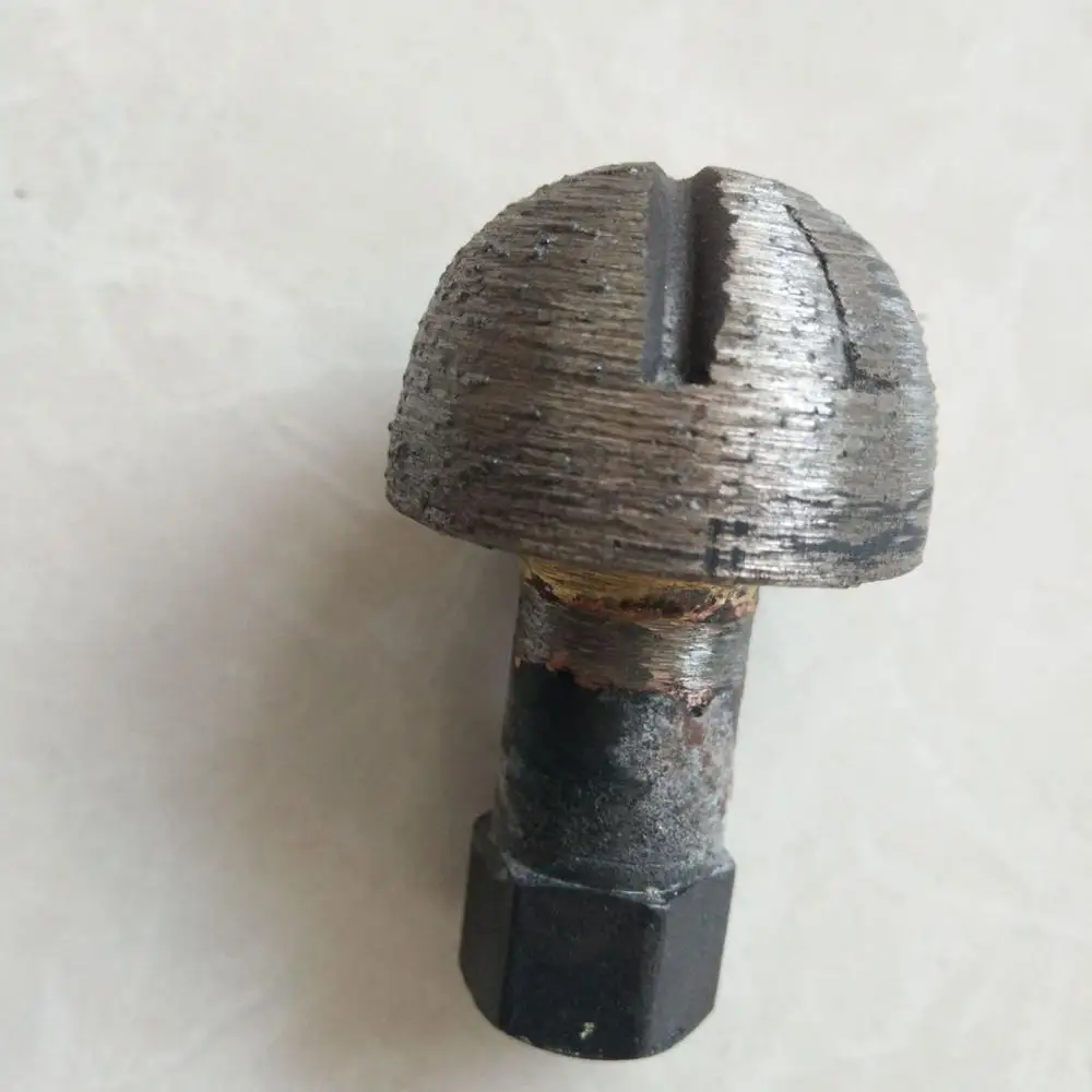 Алмазная Спеченная головка гриба полусферический шлифовальный камень