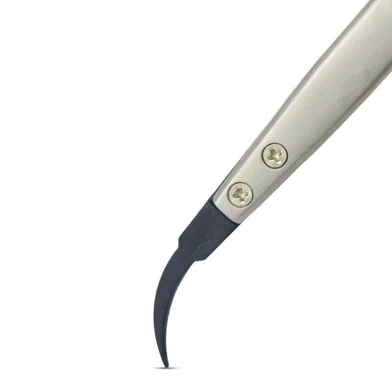 

8pcs Tweezers Anti Magnetic Kit Maintenance Tools Stainless Steel+plastic