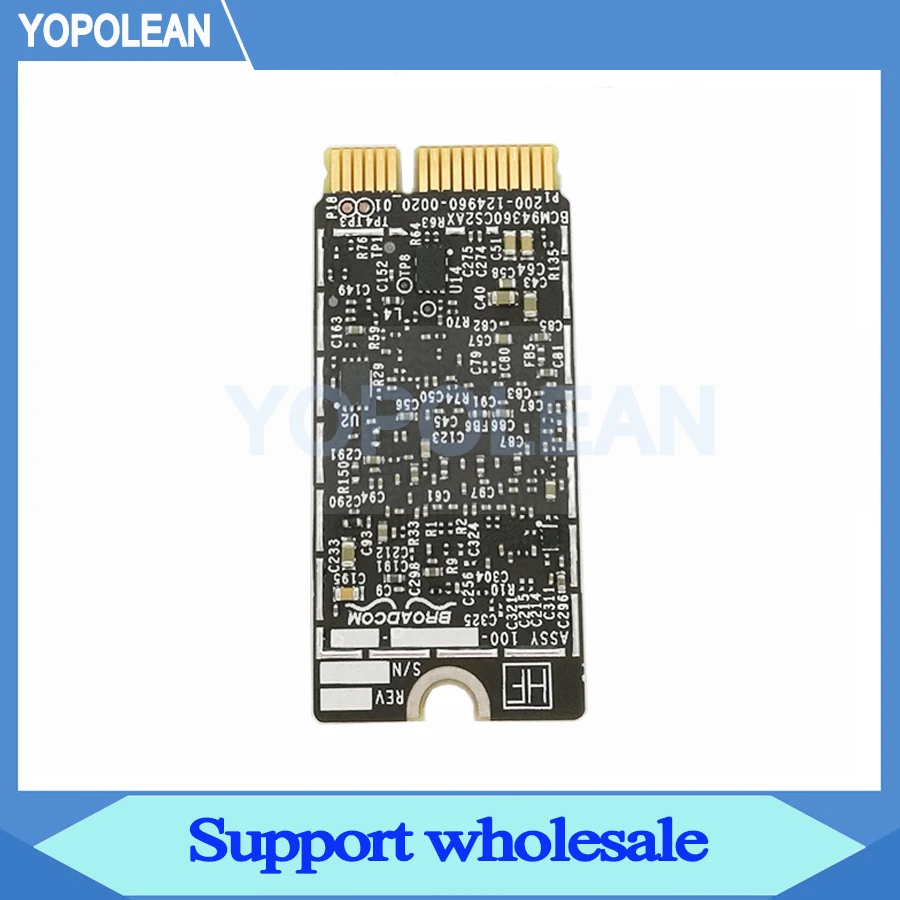 Оригинальная беспроводная карта для Macbook Air Bluetooth Wi-Fi 13 &quot A1466 2013 2014 2015 2017 BCM94360CS2 |