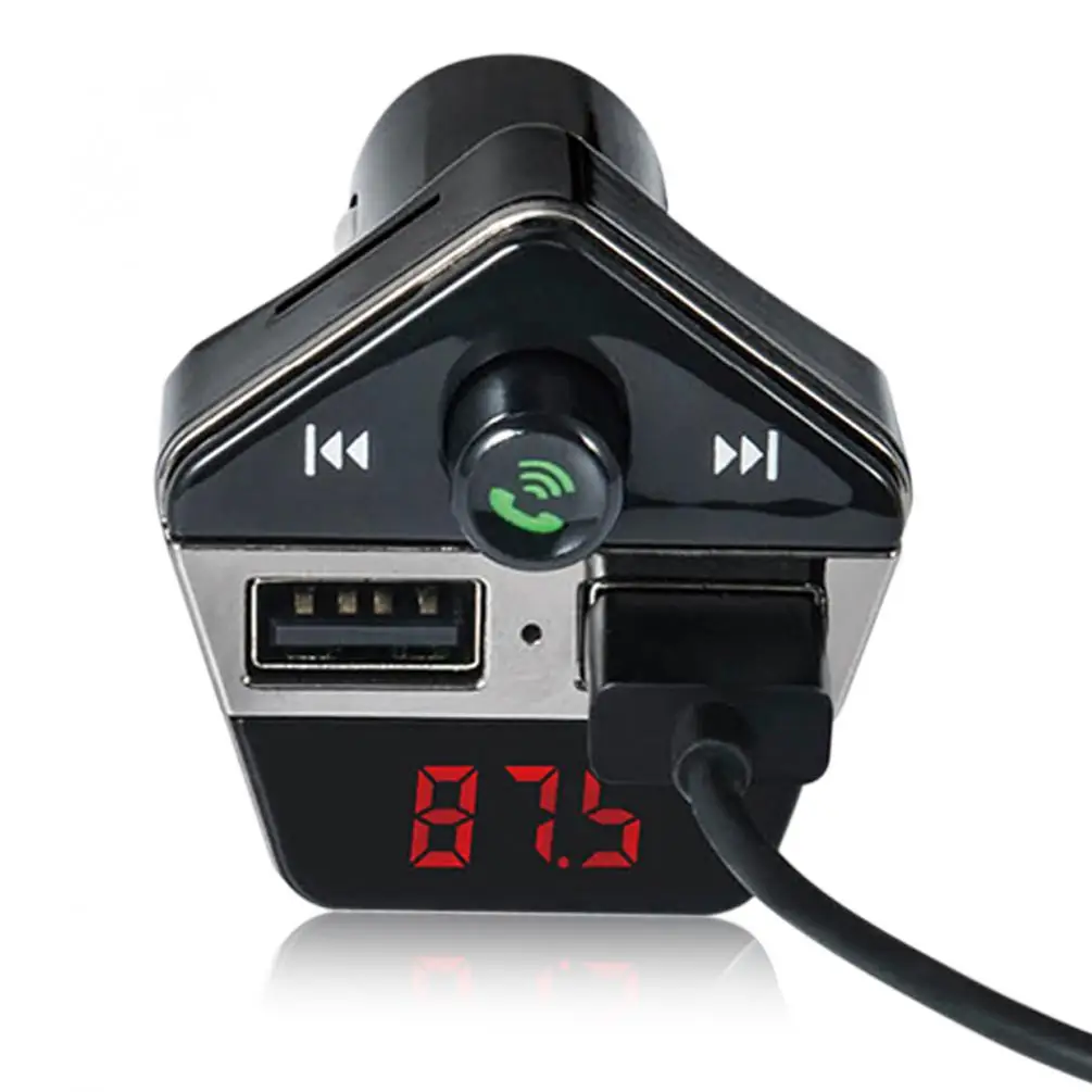 

Car LCD Bluetooth MP3 Music Player Kit Auto Radio Players Hands-free FM Transmitter Charger fit for Phones Extend MP3 USB TF