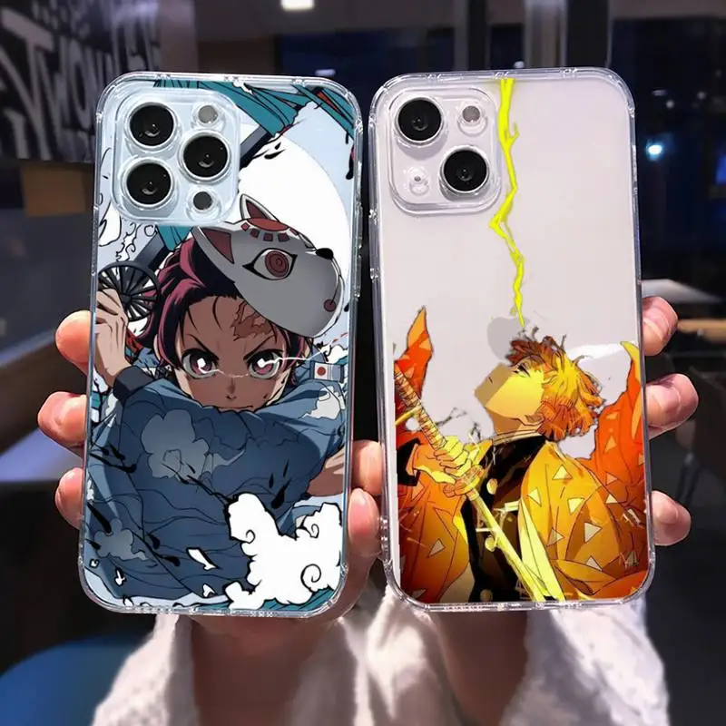 

Чехол для телефона с аниме «рассекающий демонов» для iphone 13, 12, 11 pro max mini, 6, 6s, 7, 8 plus, SE2020, X, XR, XS, чехол для iphone 13