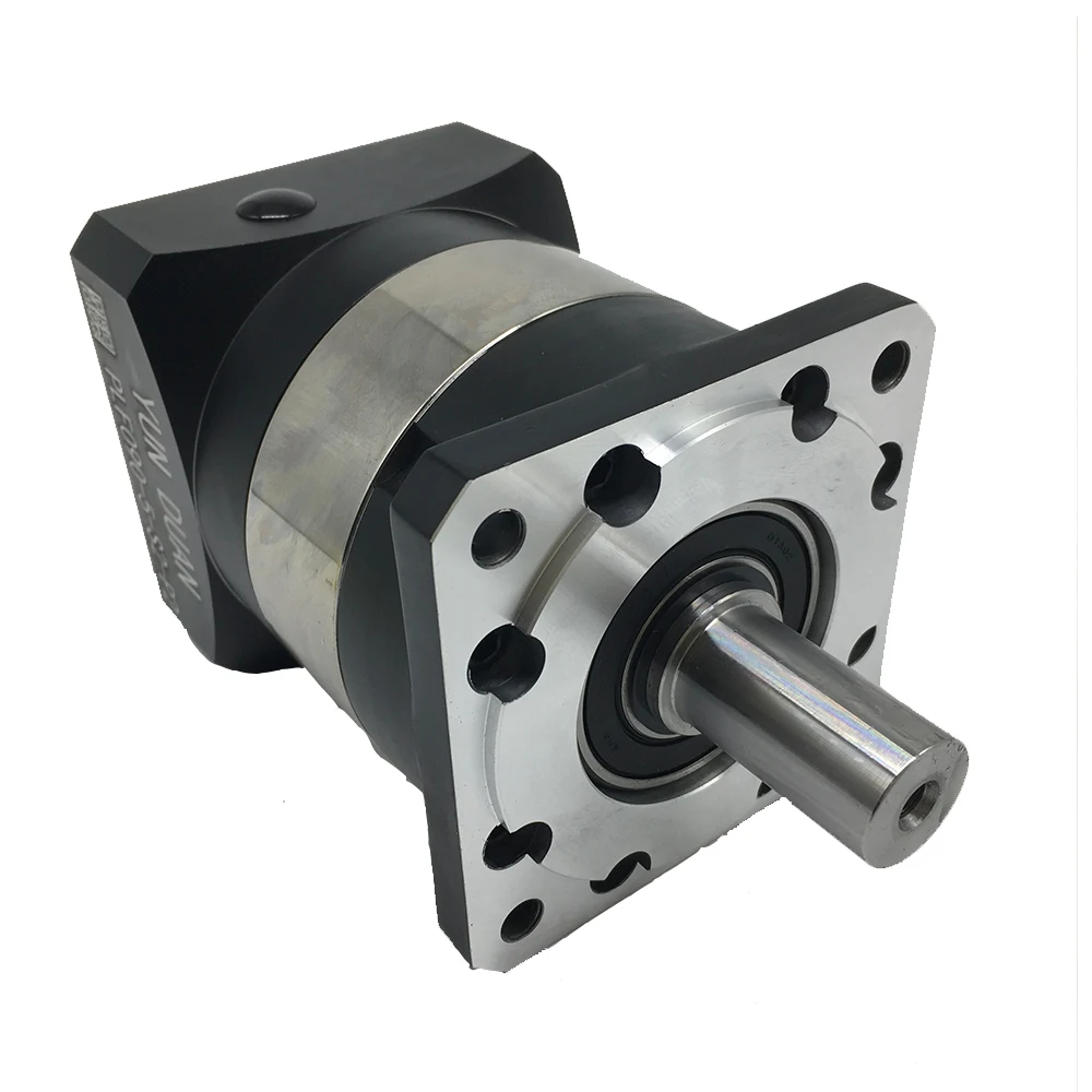 

Speed Ratio4 Planetary Reducer 4:1 14MM Input Shaft Gearbox 6000rpm 7Arcmin for Nema34 86mm Stepper Motor CNC