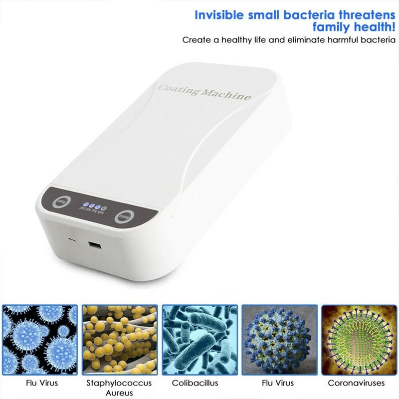 

2 Pack Portable Double UV Disinfection Box Ultraviolet Disinfector for Phone Jewelry Watch Mask Safety Hygiene