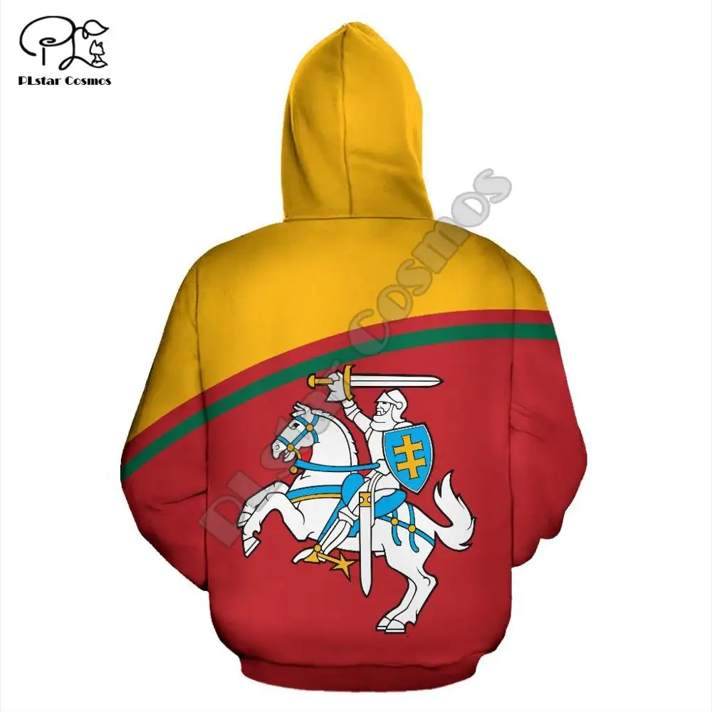 

Men I love my country Lithuania 3d print hoodie long sleeve Sweatshirts jacket pullover tracksuit with hood hoody autumn outwear